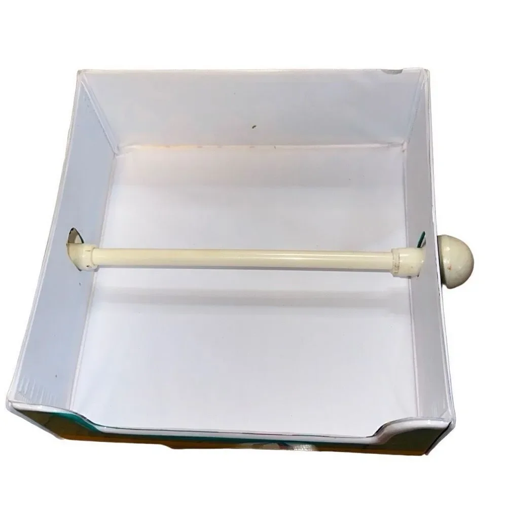 Vintage Vinyl Napkin Holder Beach Sailing Vacation Rare Bradlees